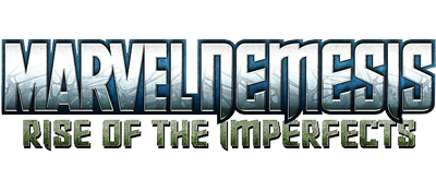 Marvel Nemesis Rise of the Imperfects logo for Playstation 2